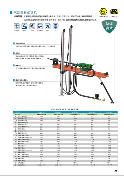?動(dòng)架柱式鉆機(jī)